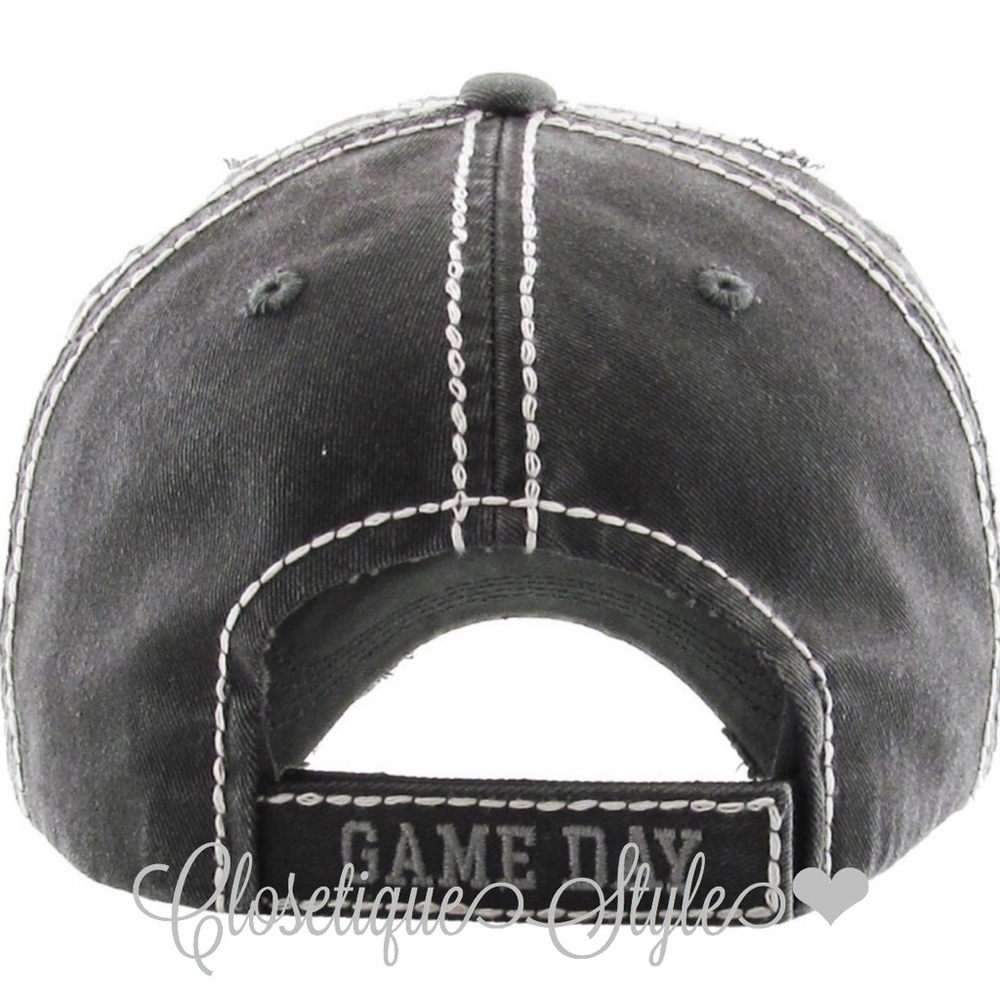 Last 1️⃣”It’s game day y’all”Women’s Vintage Hat - Picture 3 of 4